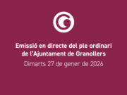 Dimarts 27, ple ordinari del mes de gener