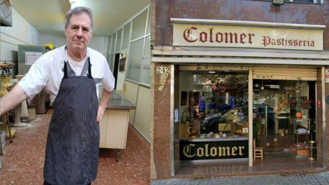 Tomás Colomer, propietari de la pastisseria Colomer de Granollers.