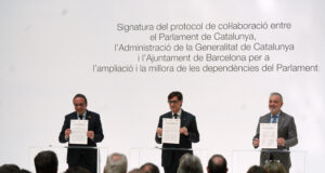 El Parlament guanyarà 8.000 m2 amb l’ampliació a les actuals cavalleries de la Guàrdia Urbana