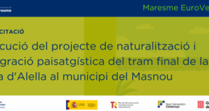 S’obre la convocatòria per a la naturalització de la riera d’Alella al Masnou