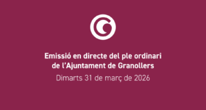 Dimarts 31, ple ordinari del mes de març