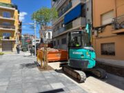 Obres de millora de les voreres i el paviment dels carrers d’Agustina d’Aragó i Tetuan