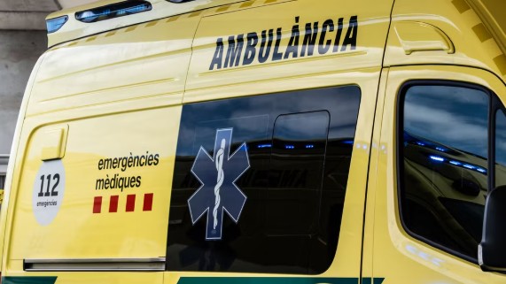Una ambulància del SEM Gala Espín