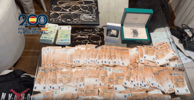 La Policia Nacional desarticula una organització criminal dedicada a l’explotació sexual de dones llatinoamericanes en diversos prostíbuls de Granollers. Foto: Policia Nacional